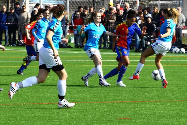 여자 축구 — 스톡 사진