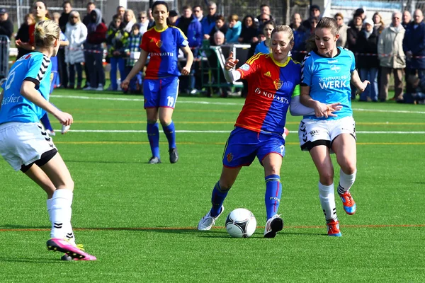 Vrouwen voetbal — Stockfoto