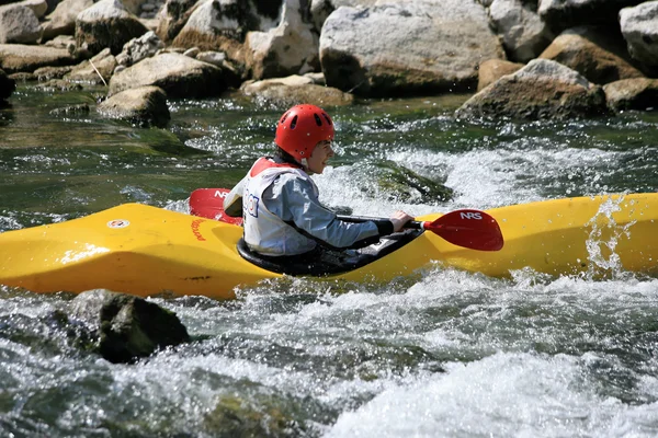 Wildwasser Sprint — Stock Photo, Image