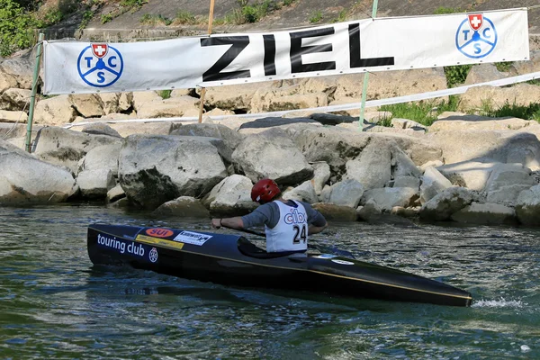 Wildwasser Sprint — Stockfoto