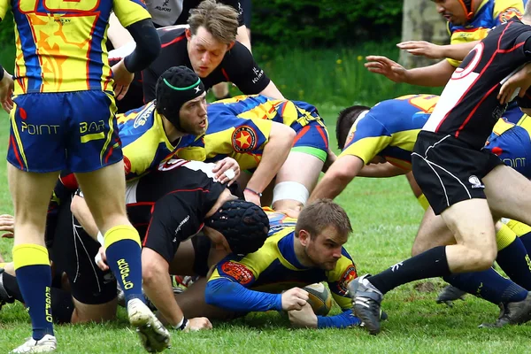 Jogo de rugby — Fotografia de Stock