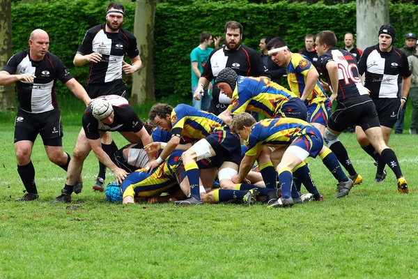 Jogo de rugby — Fotografia de Stock