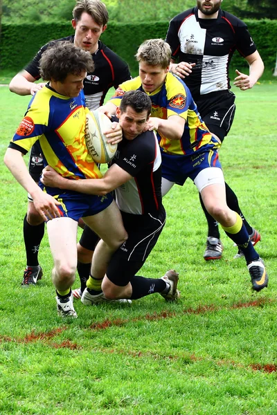 Jogo de rugby — Fotografia de Stock