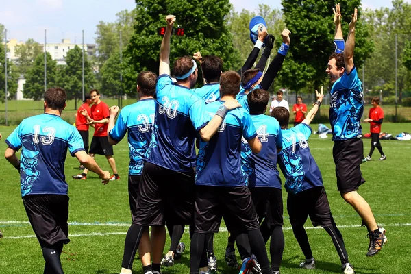 Ultimative Frisbee 2013 — Stockfoto