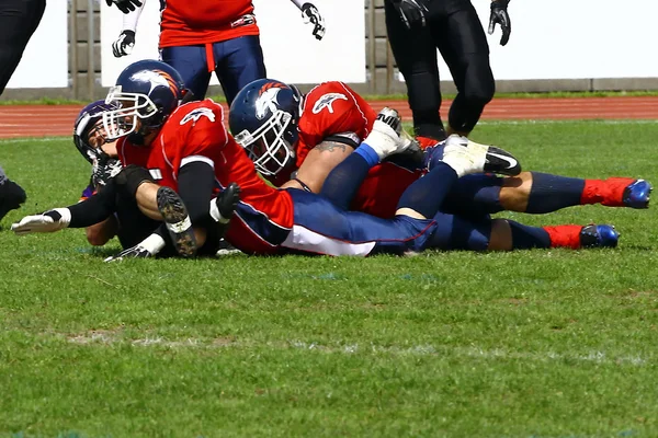 Amerikansk fotboll — Stockfoto