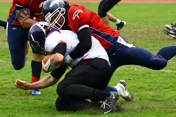 Amerikaans voetbal — Stockfoto