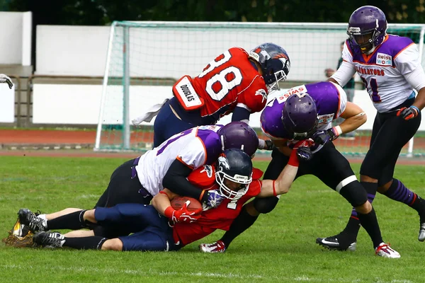 Amerikansk fotboll — Stockfoto