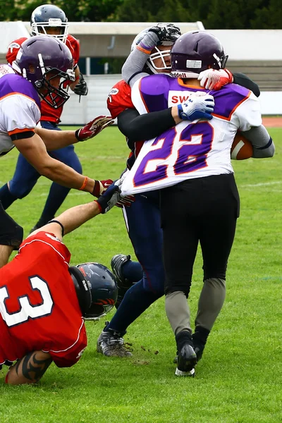 Amerikanischer Fußball — Stockfoto