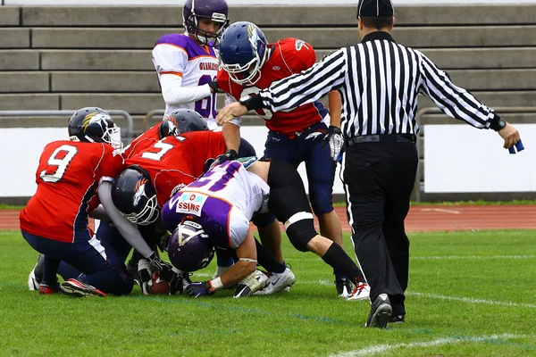 Amerikansk fotboll — Stockfoto