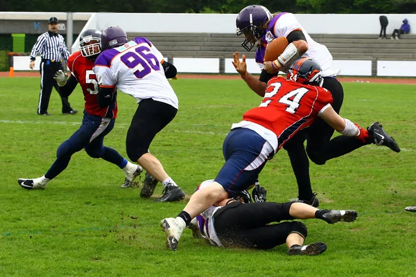 Amerikansk fotboll — Stockfoto