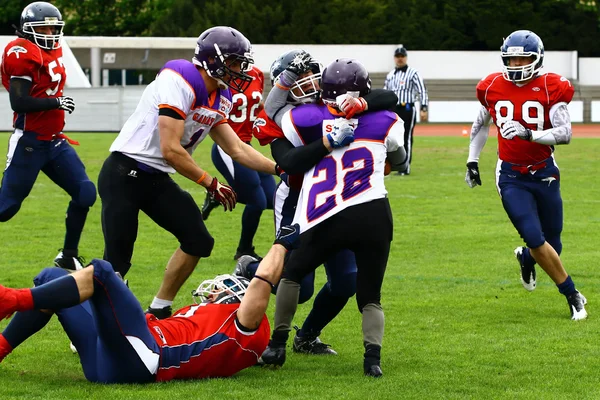 Amerikansk fotboll — Stockfoto