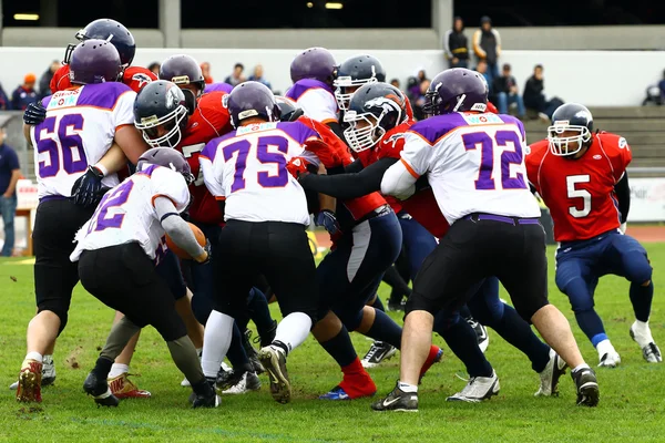 Amerikanischer Fußball — Stockfoto