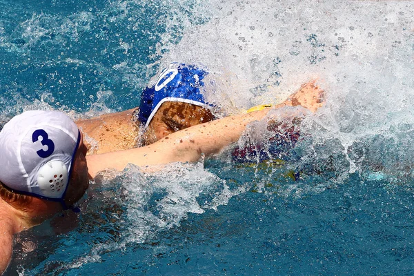 Mens vattenpolo — Stockfoto