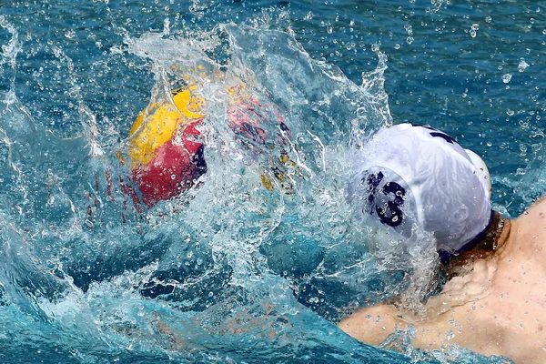 Mens Waterpolo — Stockfoto