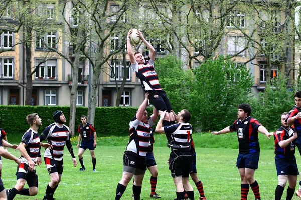 Rugby match — Stockfoto