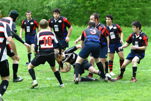 Rugby-match – stockfoto