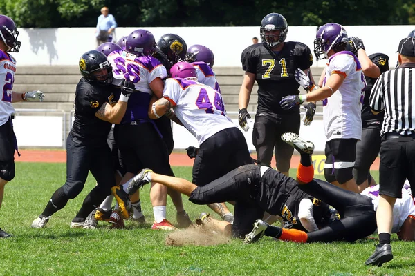 Amerikanischer Fußball — Stockfoto