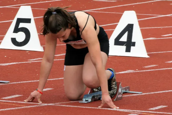 Atletismo — Fotografia de Stock