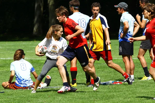 Touch Rugby Swiss Cup — Stock Photo, Image