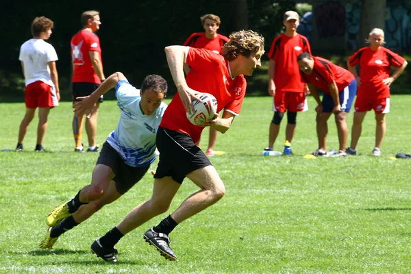 Touch Rugby Swiss Cup — Stock Photo, Image