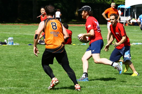 Touch Rugby Copa Suiza — Foto de Stock