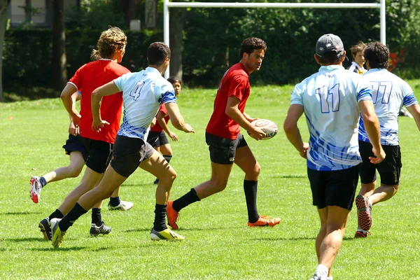 Toque Rugby Copa da Suíça Imagens De Bancos De Imagens