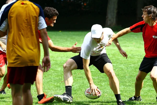 Touch Rugby Swiss Cup — Stock Photo, Image