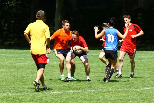 Touch Rugby Swiss Cup — Stock Photo, Image