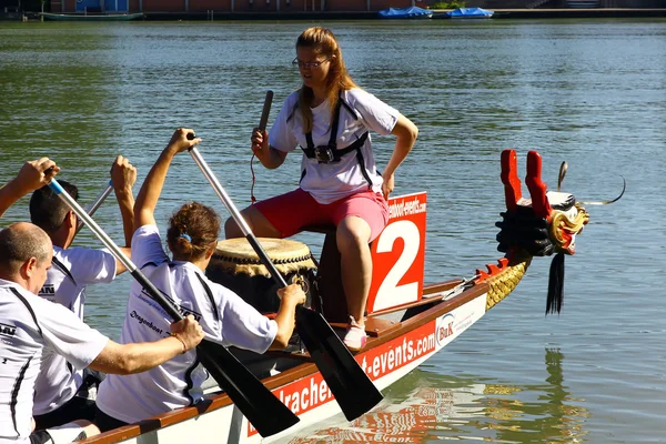 Dragon Boat Racing — Stock Photo, Image