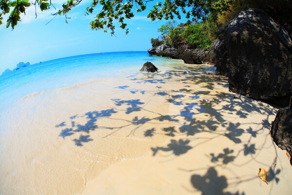 Береговой пляж в Таиланде
