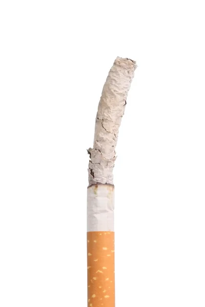 Cigarette isolated white with clipping path — Stock Photo, Image