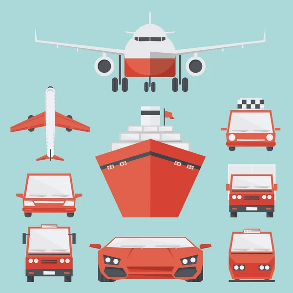 Icono de transporte — Vector de stock