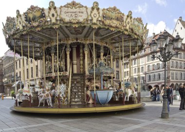 kent merkezindeki Carousel.