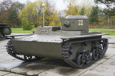 Tank t-38 yüzen küçük