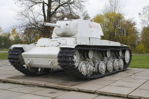 Schwerer Panzer kv-1 — Stockfoto