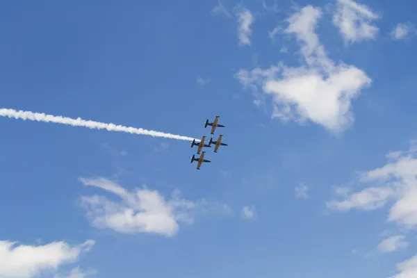 Russisches Militärflugzeug — Stockfoto