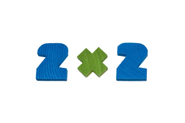 ahşap figürler beyaz zemin üzerine izole