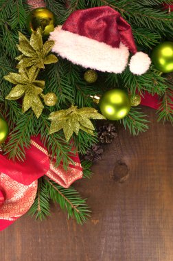 topları ile Noel ağacı