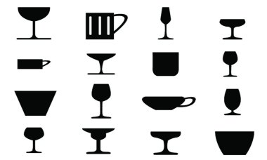 Beyaz arka plan ile cam kutsal kişilerin resmi