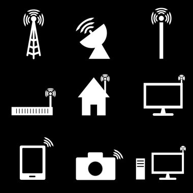 kablosuz teknoloji simgesi