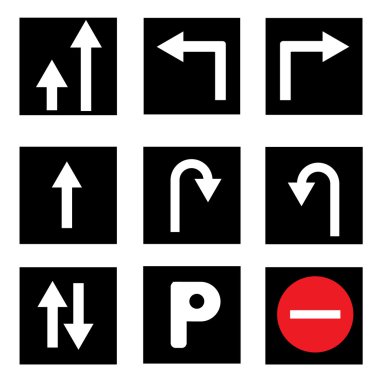 trafik işareti koleksiyonları