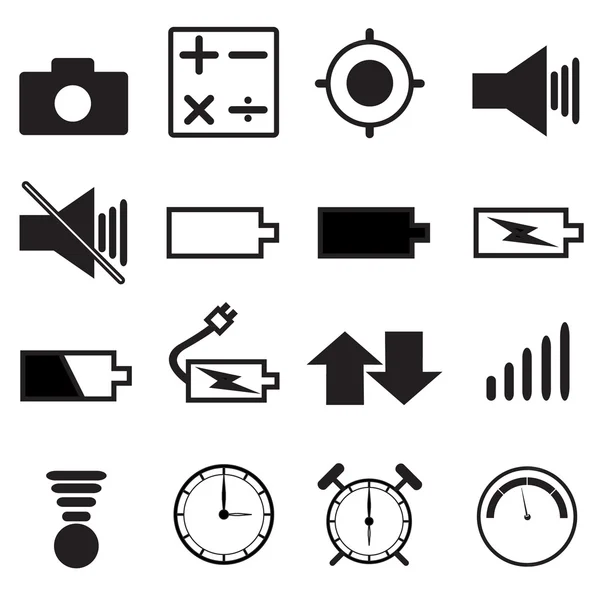 Icônes de communication — Image vectorielle