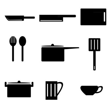 Mutfak simgesi seti