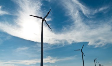 Eko güç, rüzgar türbinleri.