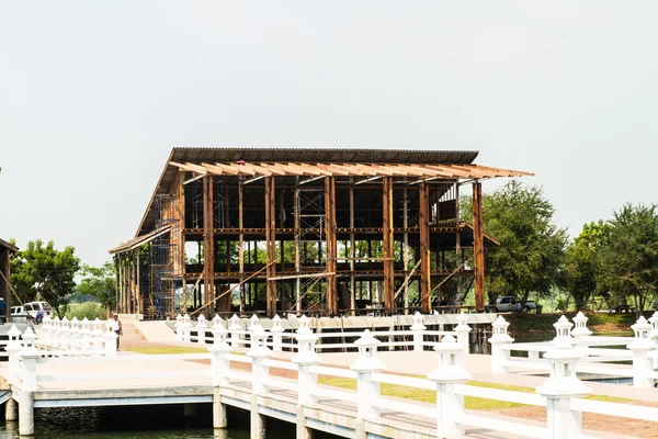 Holzhaus — Stockfoto