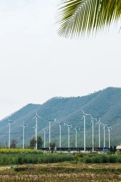 Wind Energy at Twilight — Stock Photo, Image