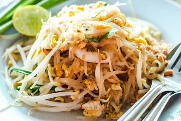 Thajské jídlo Pad thai — Stock fotografie
