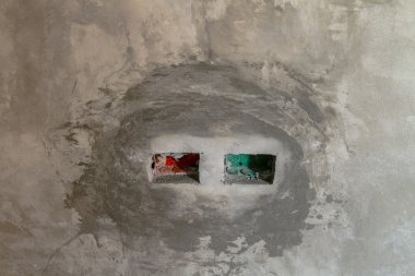 eski kırmızı tuğla duvar dokusu arkaplanı