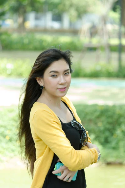 Portrait of young Asian woman — Stock Photo, Image