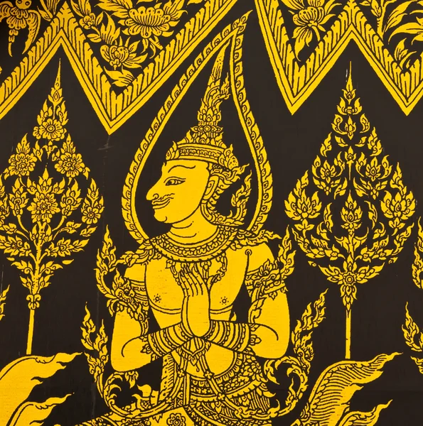 Ταϊλάνδης ζωγραφική τέχνη — Φωτογραφία Αρχείου